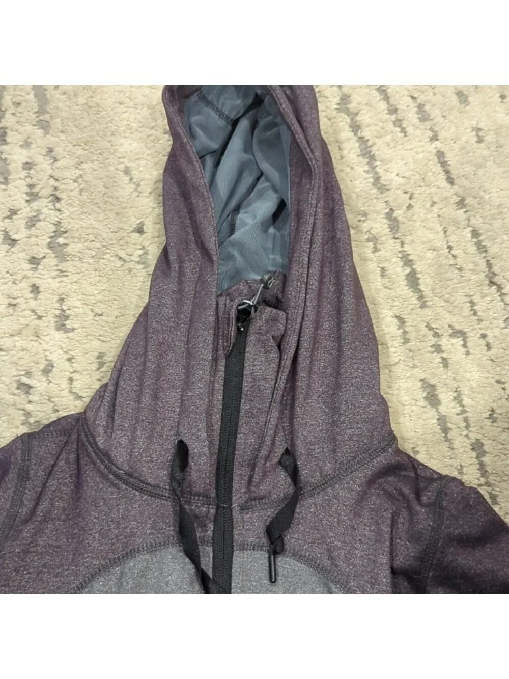 Lululemon Stride Jacket Heathered Wren / Grey